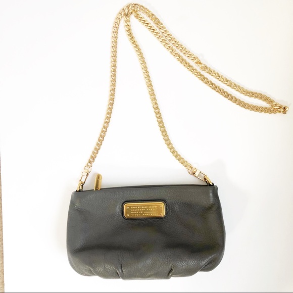 Marc By Marc Jacobs Handbags - MARC JACOBS Pebbled Leather Percy Cross body Gray